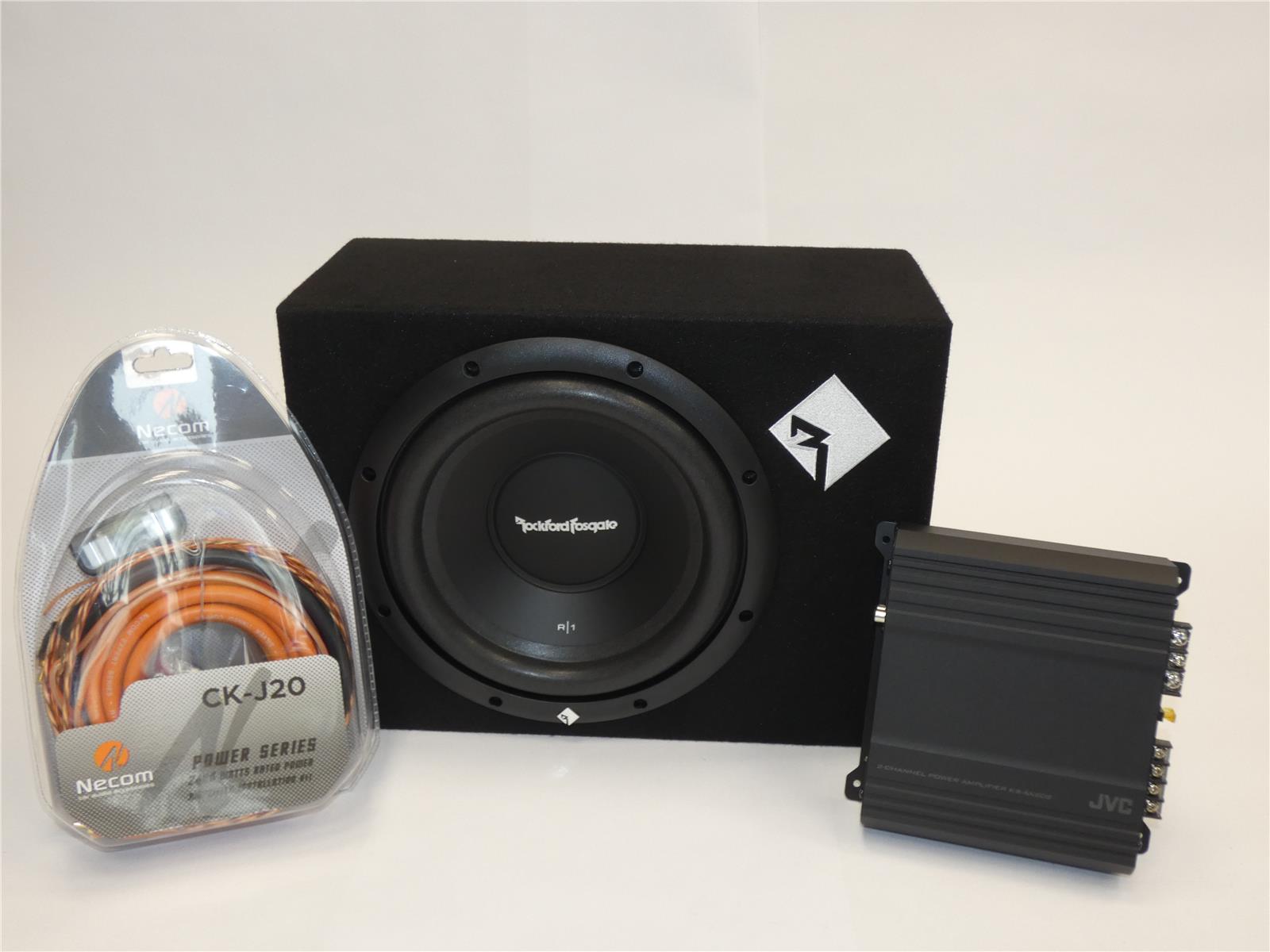 Rockford Fosgate JVC Basspaket