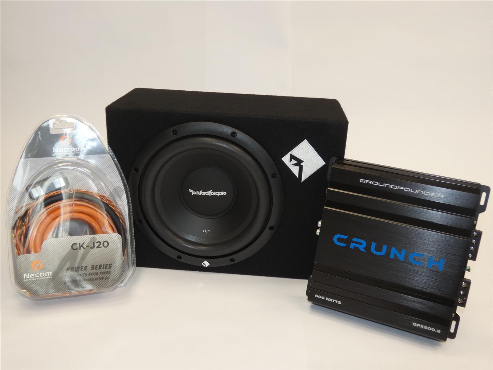 Rockford Fosgate Crunch Basspaket