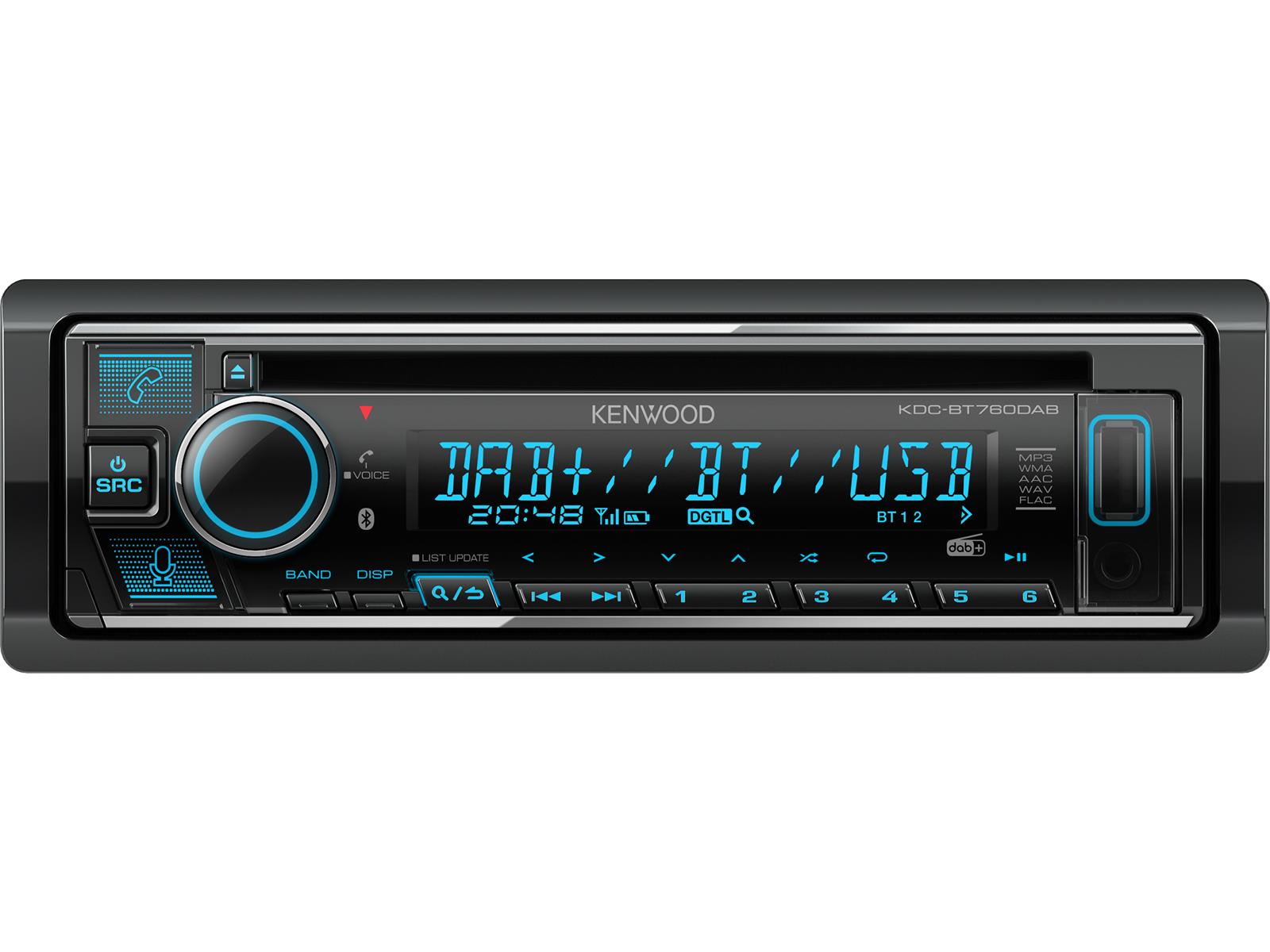 Kenwood KDC-BT760DAB inkl. DAB+ Antenne