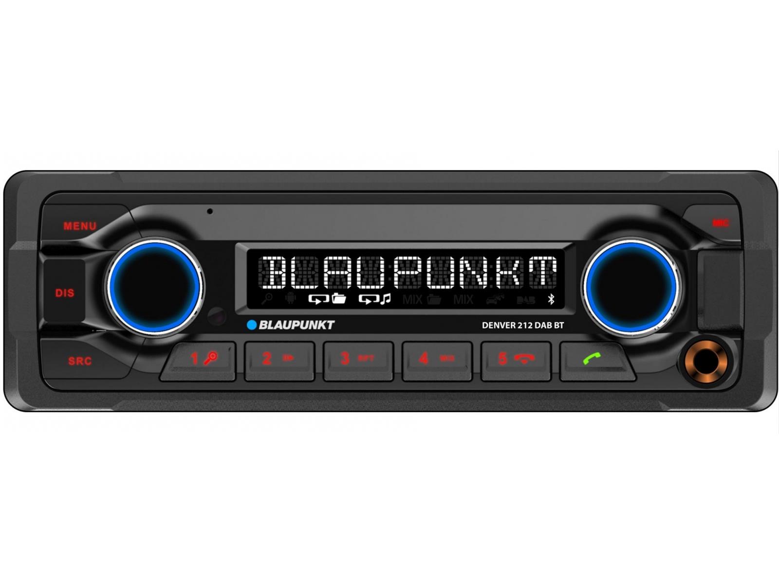 Blaupunkt Denver 212 DAB BT (Geringe Einbautiefe)