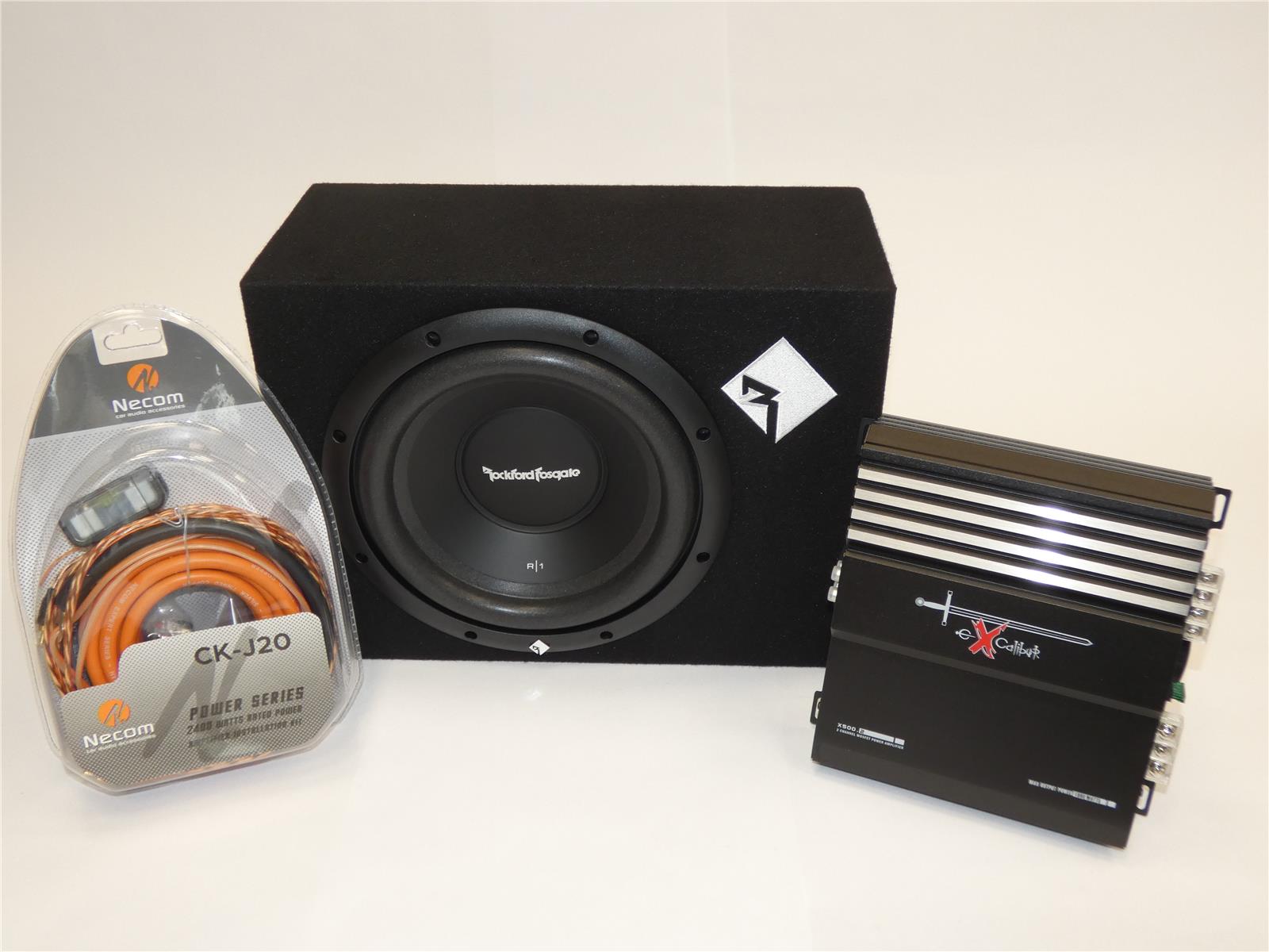 Rockford Fosgate Excalibur Basspaket